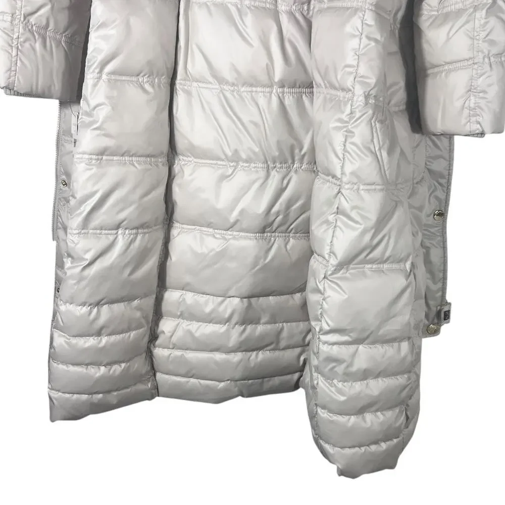 Laundry By Design Faux Fur Hooded Puffer Parka Jacket Size S - Picture 7 of 14